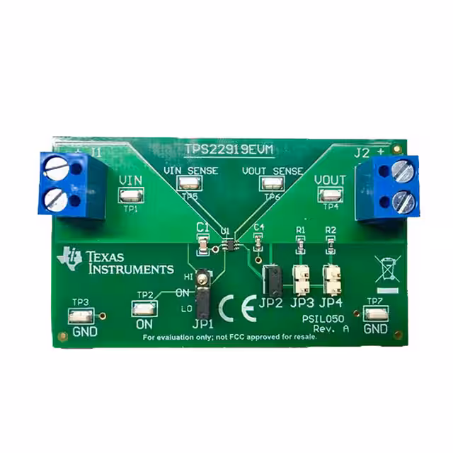 TPS22919EVM Texas Instruments  Cartes et kits d'évaluation et de démonstration